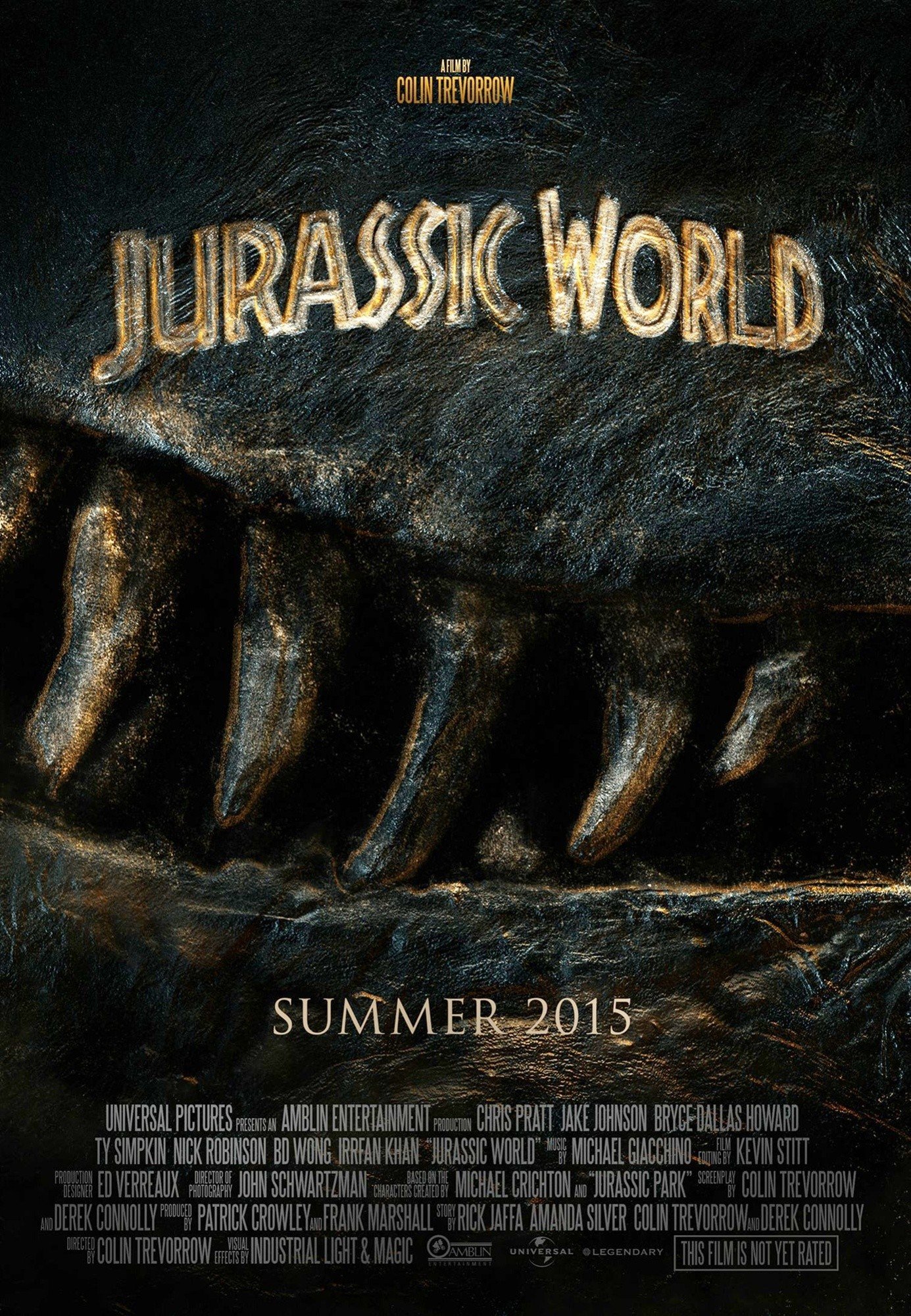 Poster of Universal Pictures' Jurassic World (2015)