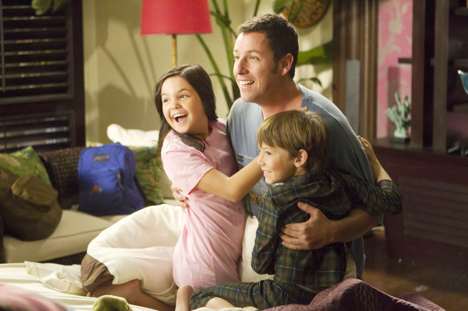 Adam Sandler stars as Danny Maccabee and Bailee Madison stars as Maggie Murphy in Columbia Pictures' Just Go with It (2011)