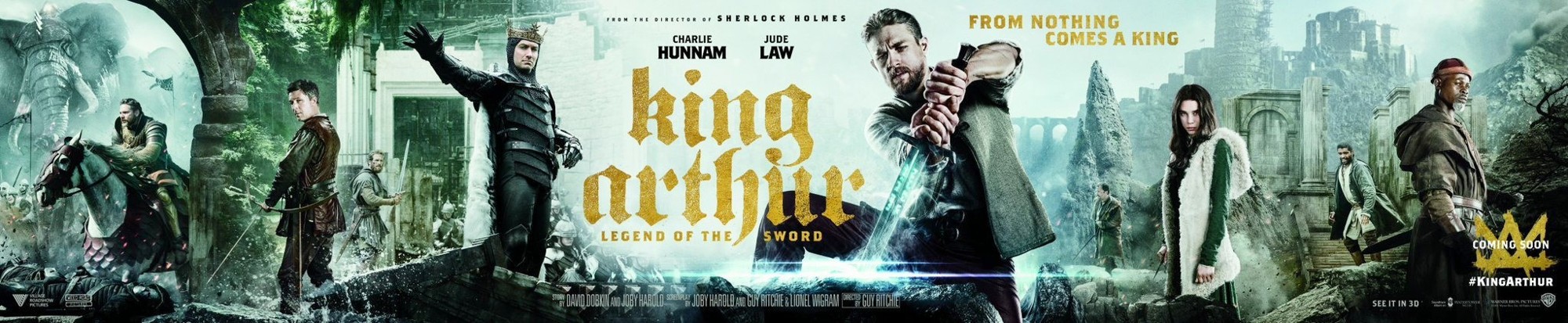 Poster of Warner Bros. Pictures' King Arthur: Legend of the Sword (2017)