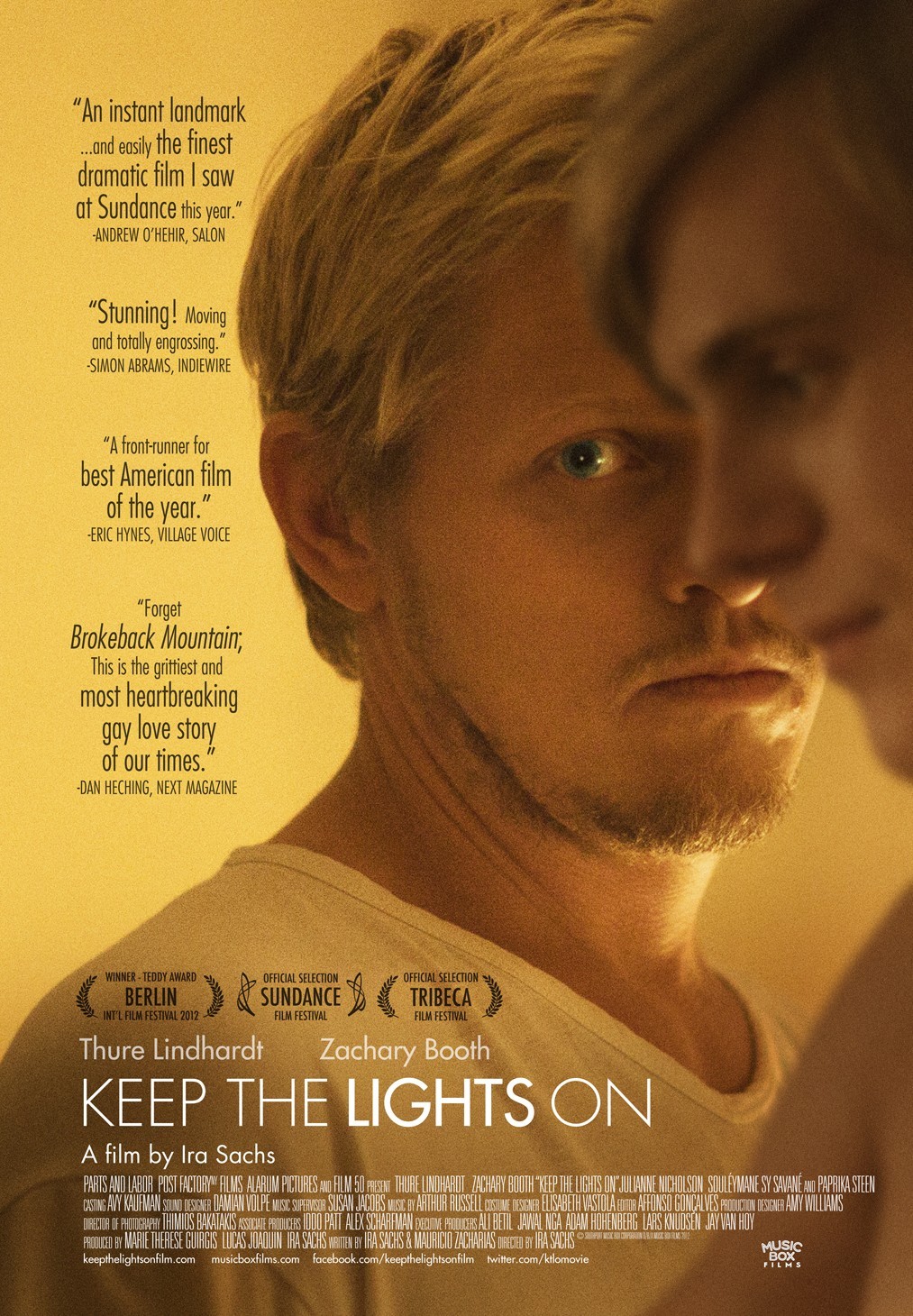Poster of Music Box Films' Keep the Lights On (2012)