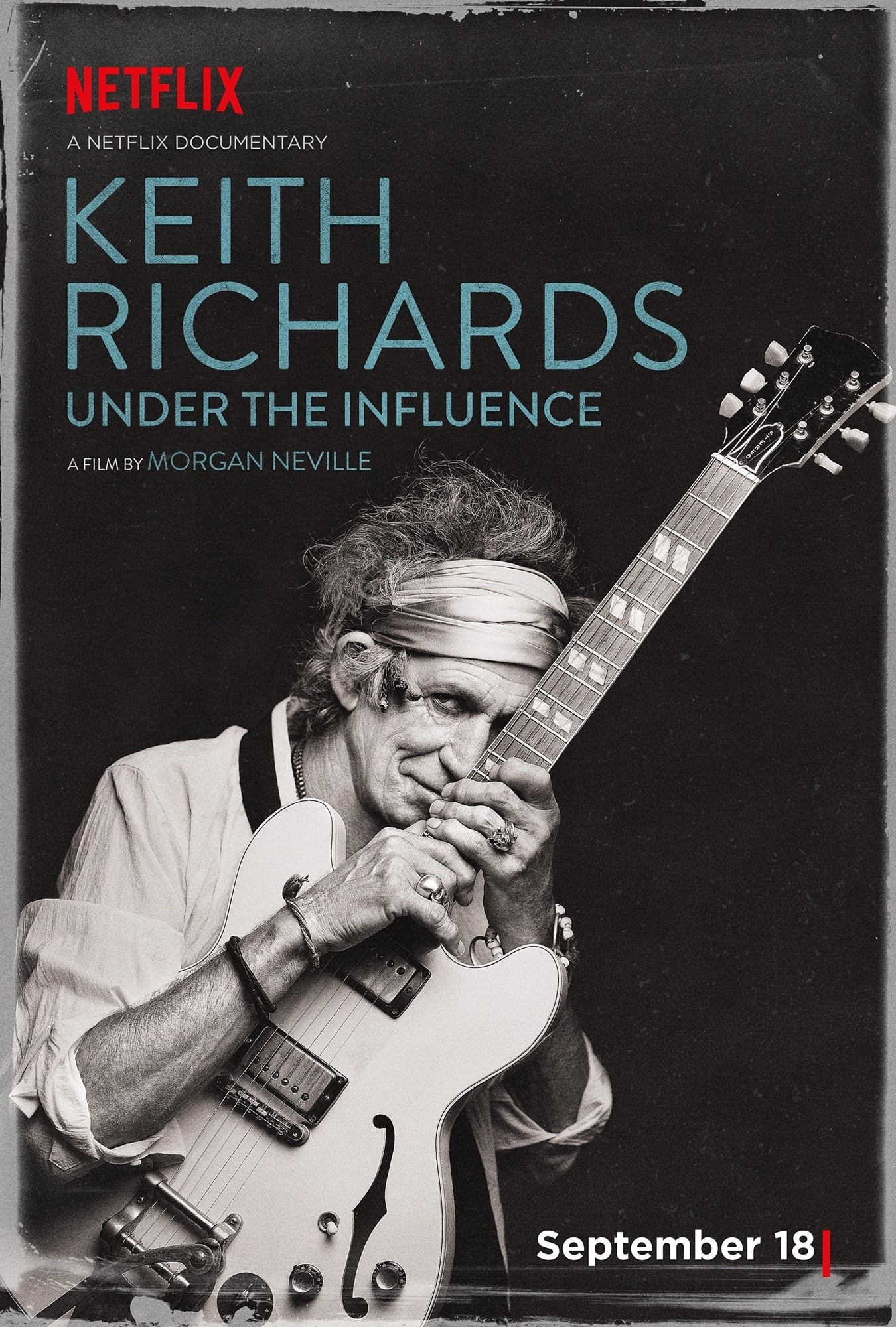 Poster of Netflix's Keith Richards: Under the Influence (2015)