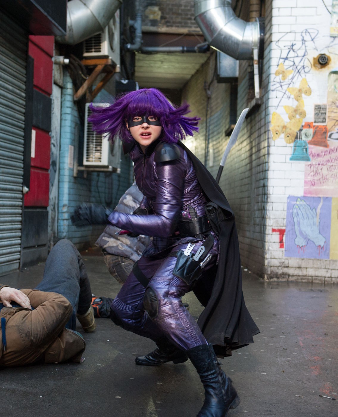 Chloe Moretz stars as Mindy Macready/Hit-Girl in Universal Pictures' Kick-Ass 2 (2013)
