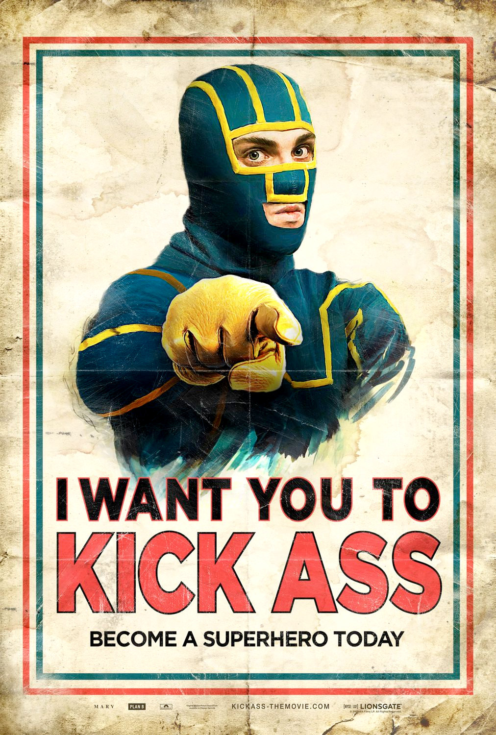 Poster of Kick-Ass (2010)