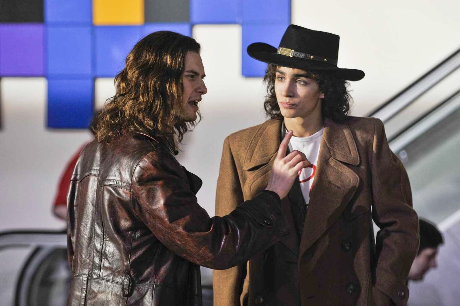 Ben Barnes stars as Neil McCormick and Robert Sheehan stars as Ivan McCormick in ARC Entertainment's Killing Bono (2011)