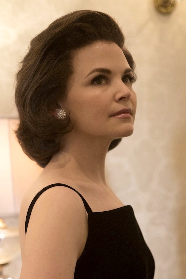 Ginnifer Goodwin stars as Jacqueline Kennedy in National Geographic's Killing Kennedy (2013)