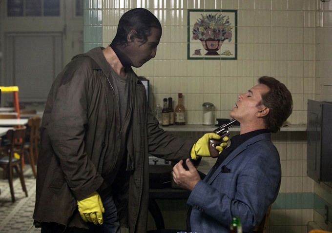 Ben Mendelsohn stars as Russell and Ray Liotta stars as Markie Trattman in The Weinstein Company's Killing Them Softly (2012)