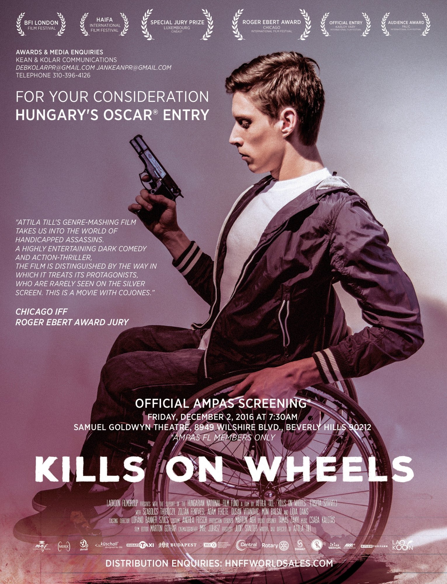 Poster of Kino Lorber's Kills on Wheels (2017)