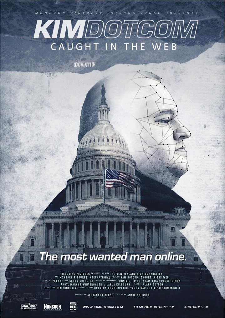 Poster of Gravitas Ventures' Kim Dotcom: Caught in the Web (2017)