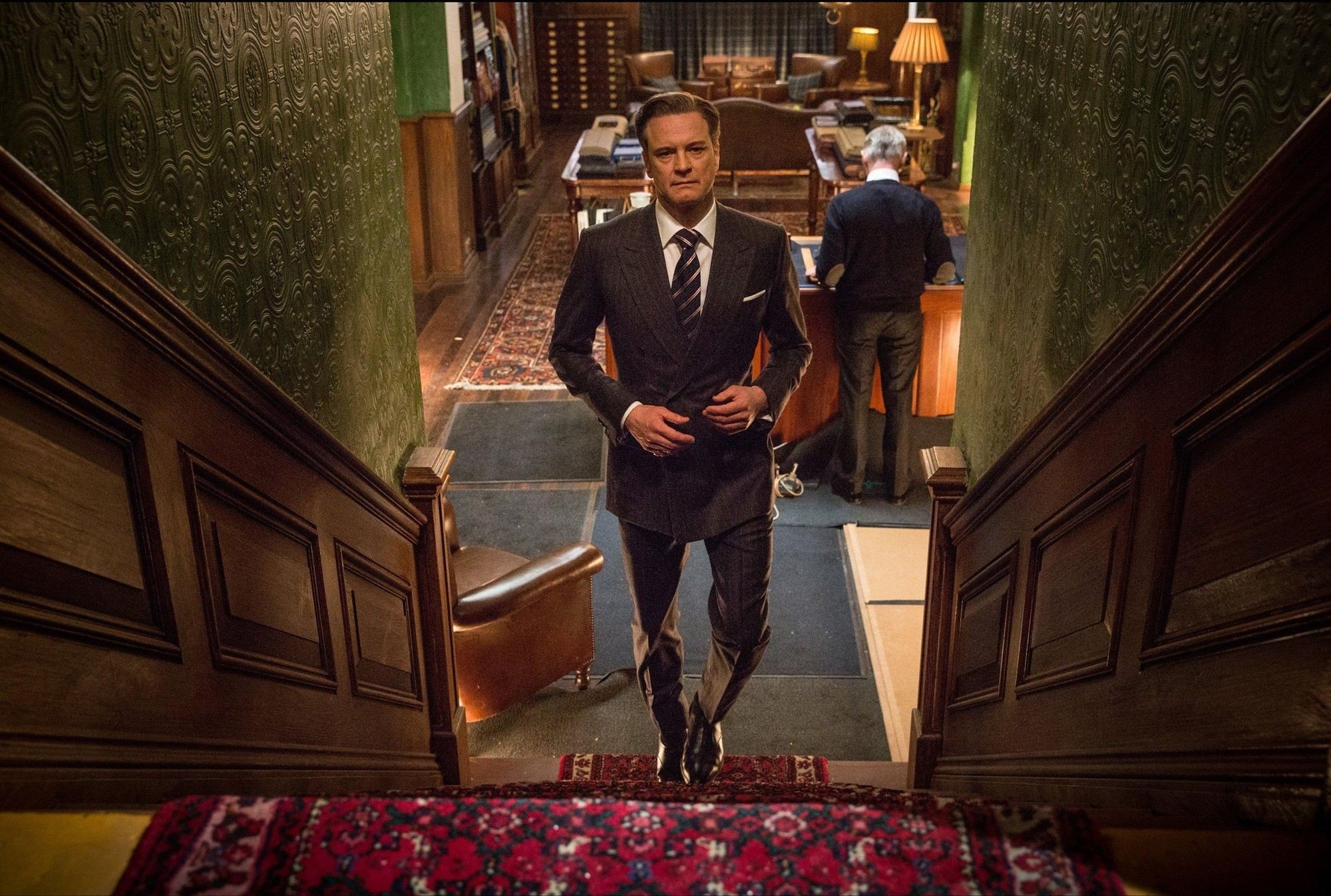 Colin Firth stars as Harry Hart/Galahad in 20th Century Fox's Kingsman: The Secret Service (2015)