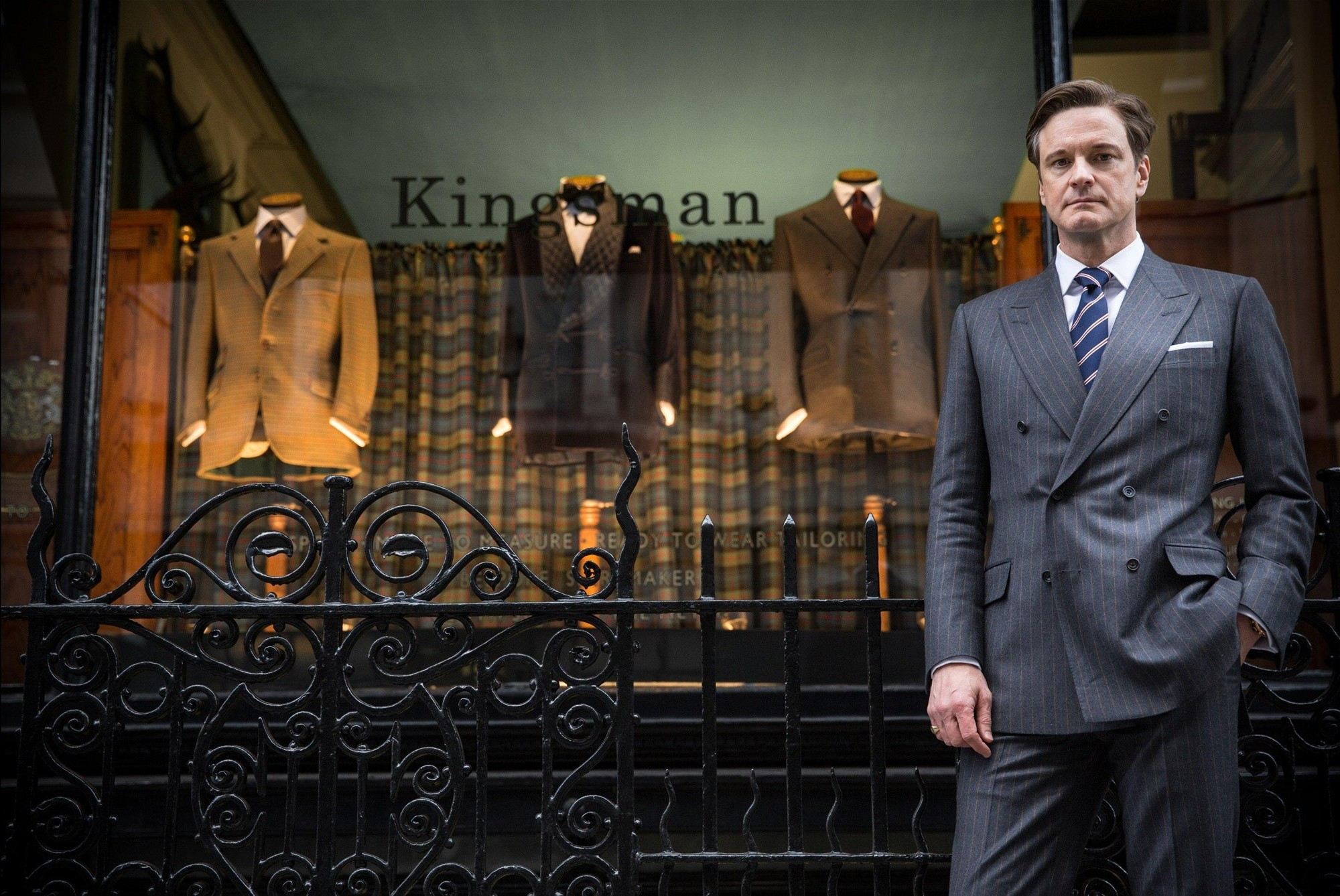 Colin Firth stars as Harry Hart/Galahad in 20th Century Fox's Kingsman: The Secret Service (2015)