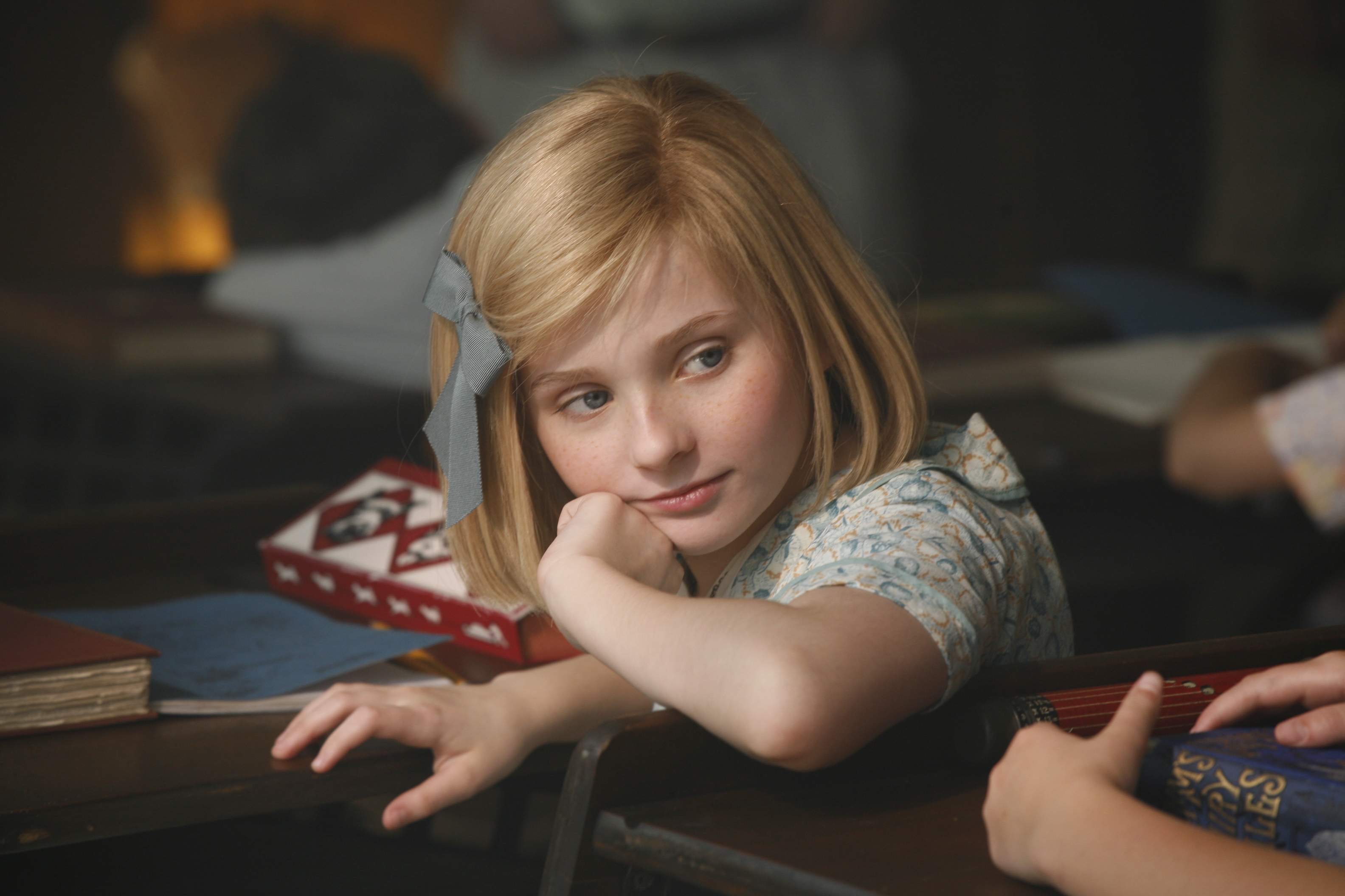 Abigail Breslin in a scene from Kit Kittredge: An American Girl (2008) From HBO Films/A Picturehouse release - Photographer: Cylla von Tiedemann.