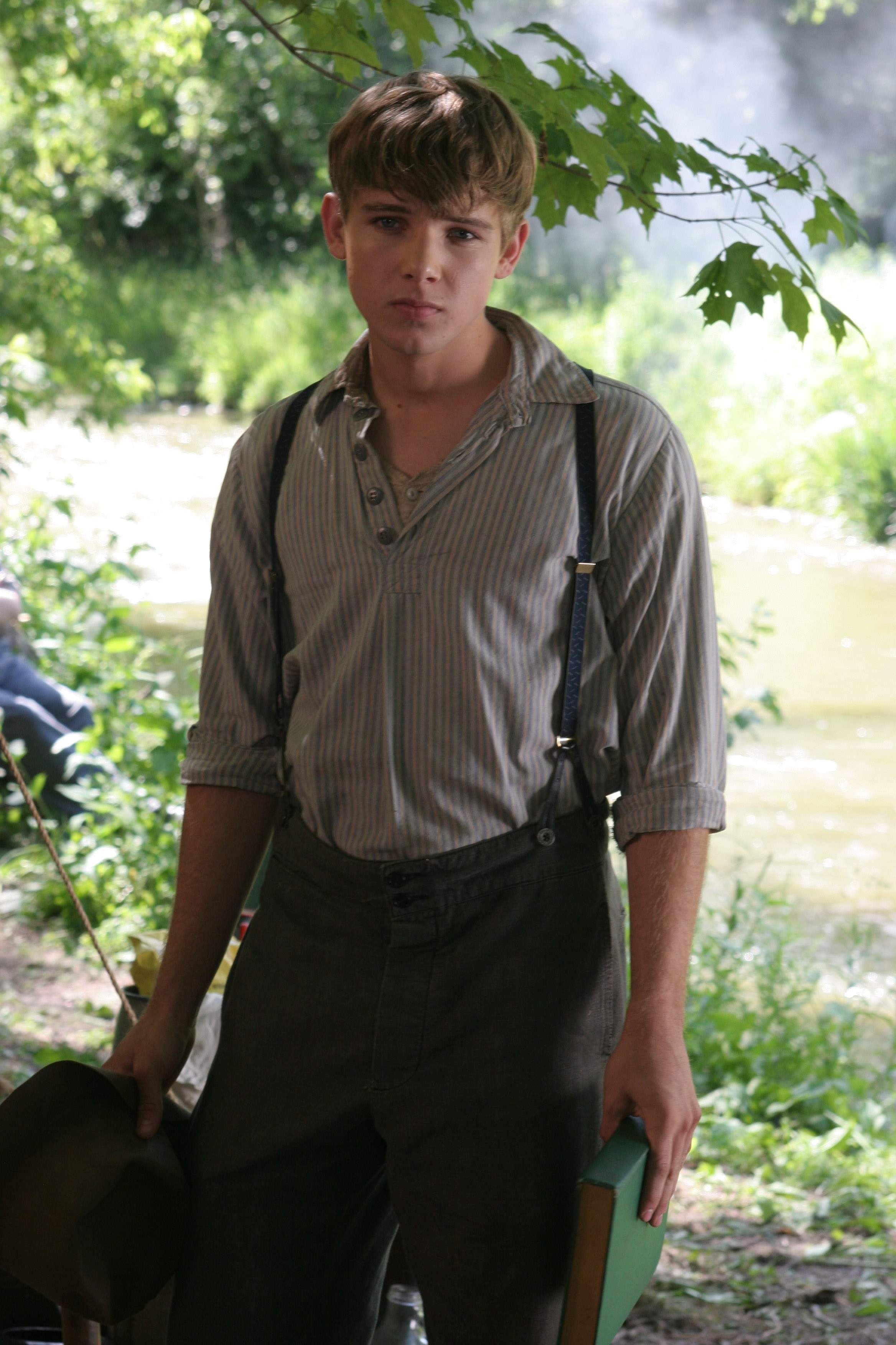 Max Thieriot in a scene from Kit Kittredge: An American Girl 2008 From HBO Films/A Picturehouse release - Photographer: Cylla von Tiedemann