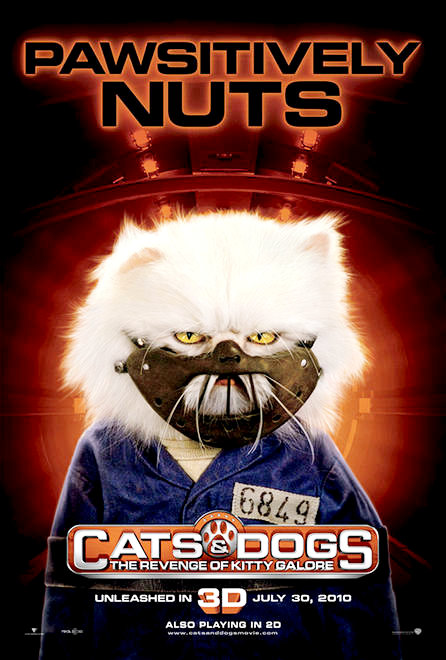 Poster of Warner Bros. Pictures' Cats & Dogs: The Revenge of Kitty Galore (2010)