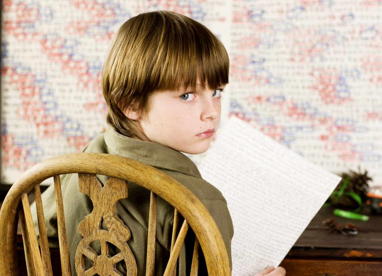 Chandler Canterbury stars as Caleb Koestler in Summit Entertainment's Knowing (2009)