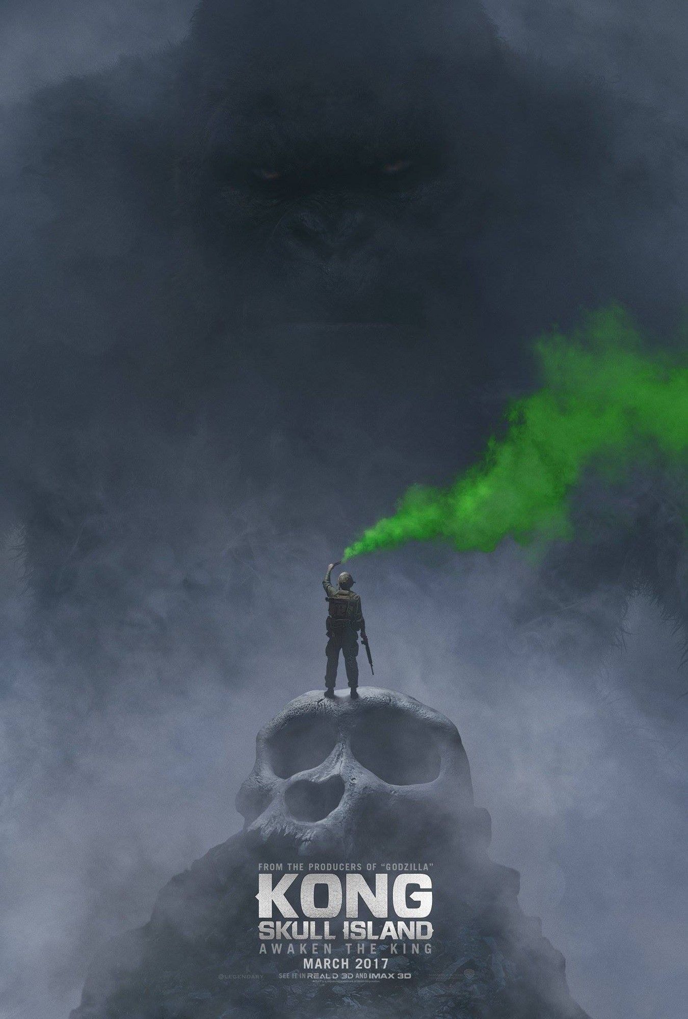 Poster of Warner Bros. Pictures' Kong: Skull Island (2017)