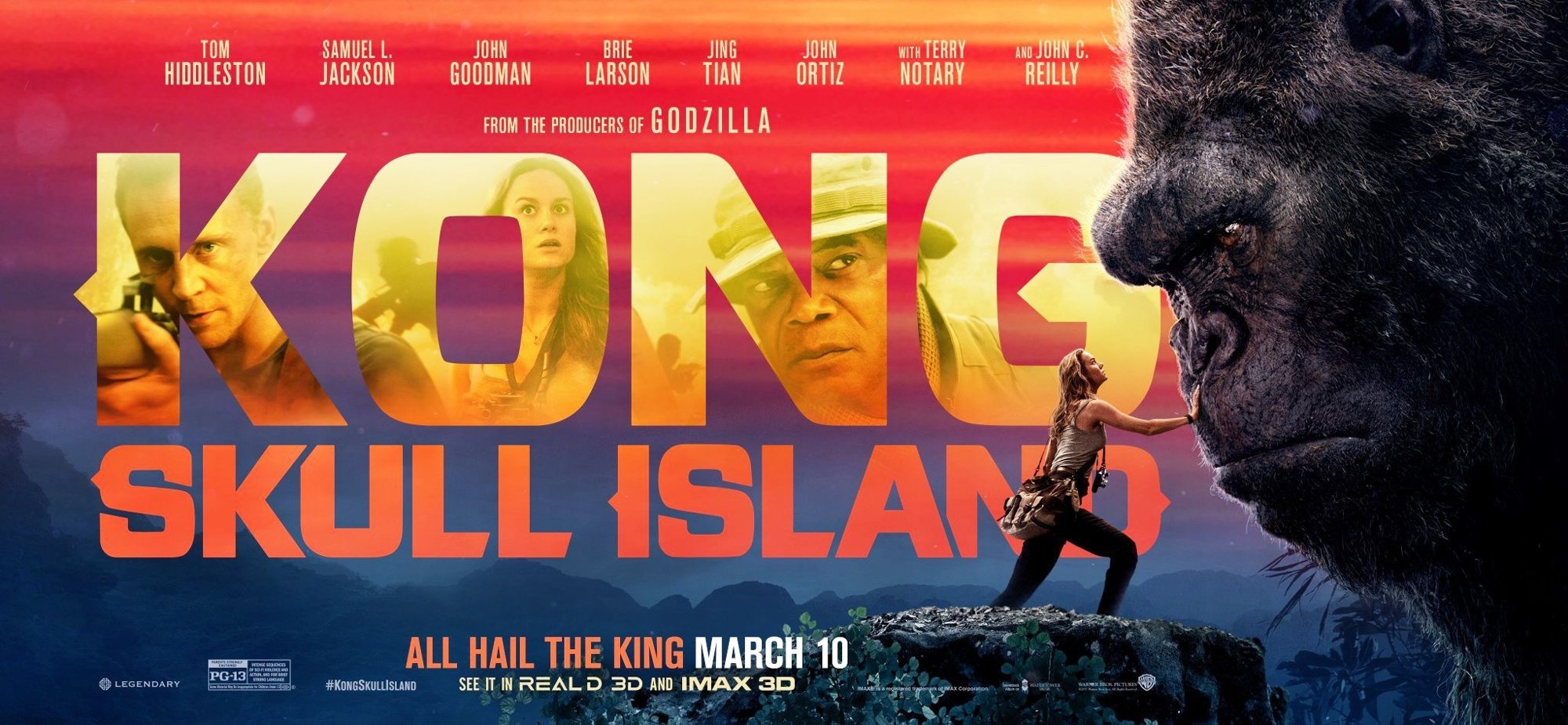 Poster of Warner Bros. Pictures' Kong: Skull Island (2017)