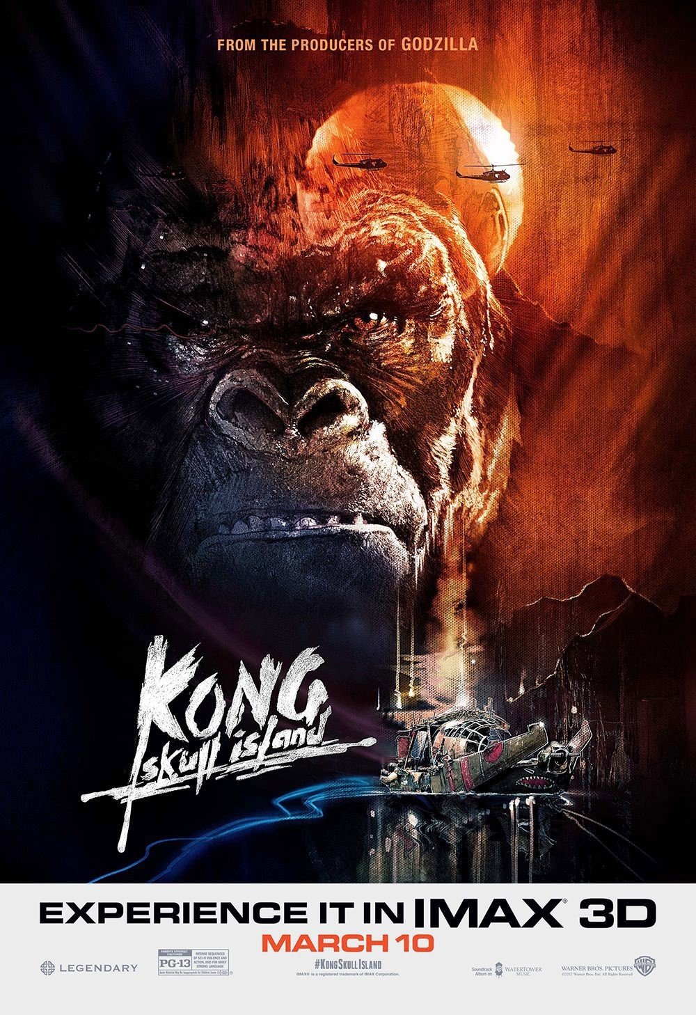 Poster of Warner Bros. Pictures' Kong: Skull Island (2017)