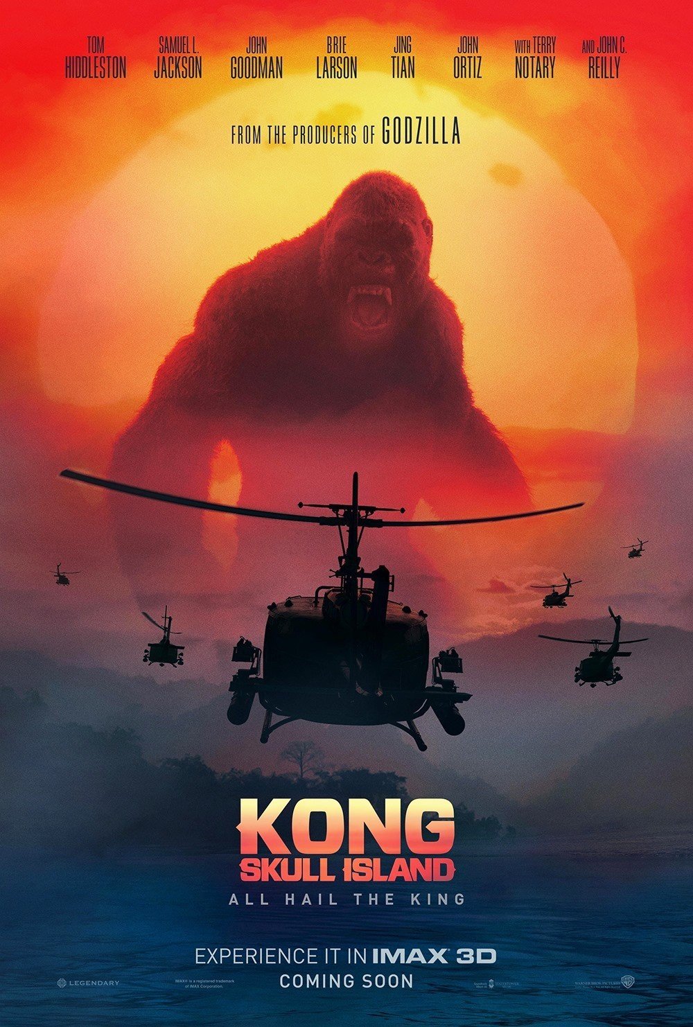 Poster of Warner Bros. Pictures' Kong: Skull Island (2017)