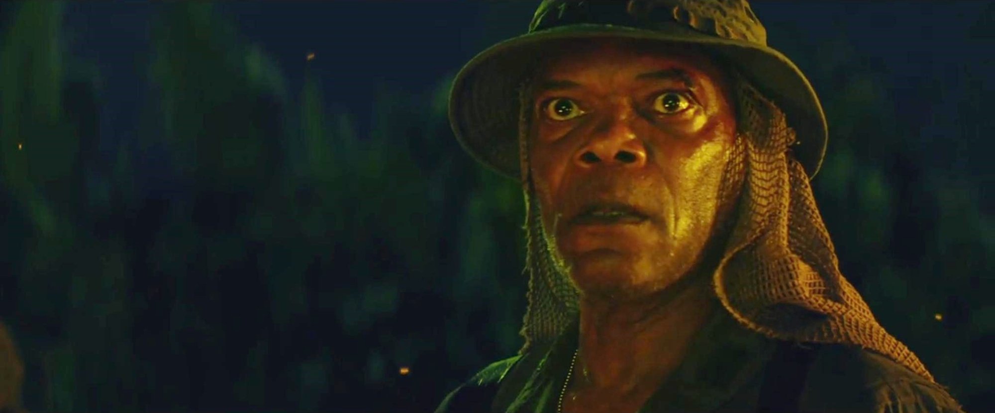 Samuel L. Jackson stars as Preston Packard in Warner Bros. Pictures' Kong: Skull Island (2017)