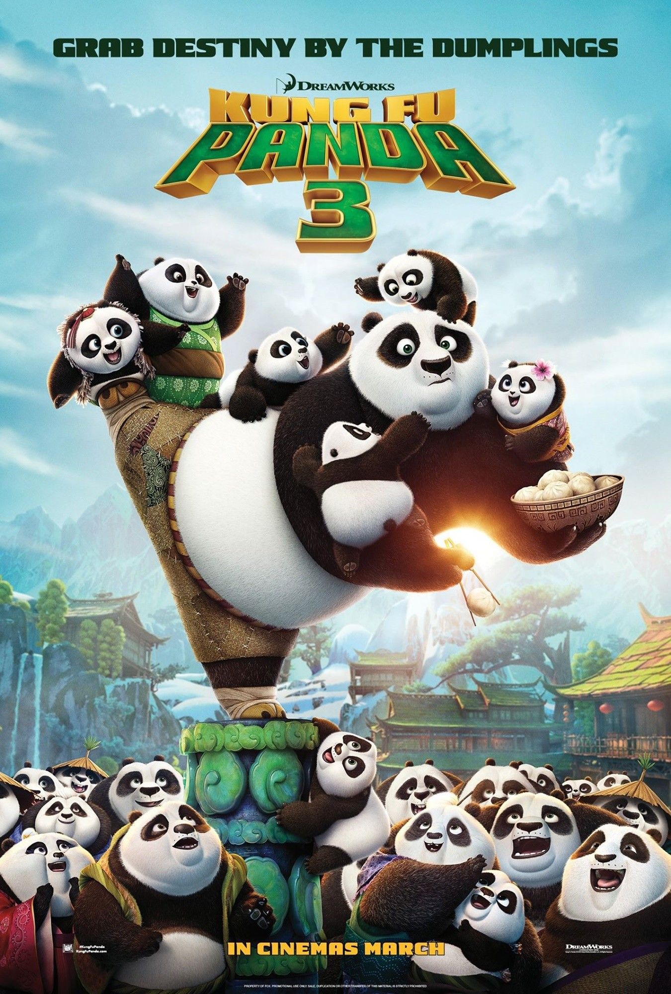 Poster of 20th Century Fox's Kung Fu Panda 3 (2016)