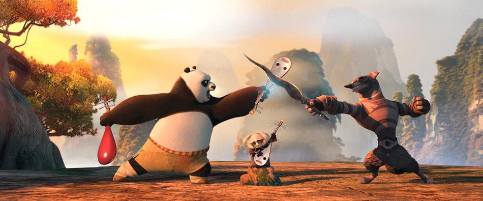 A scene from DreamWorks SKG's Kung Fu Panda 2 (2011)