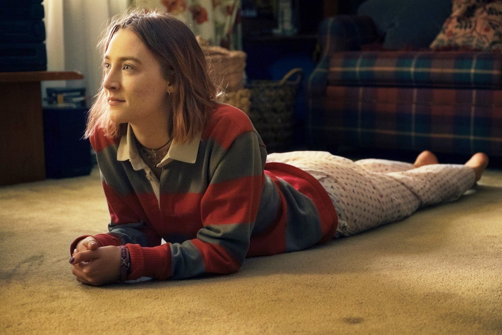 Saoirse Ronan stars as Christine 'Lady Bird' McPherson in A24's Lady Bird (2017)