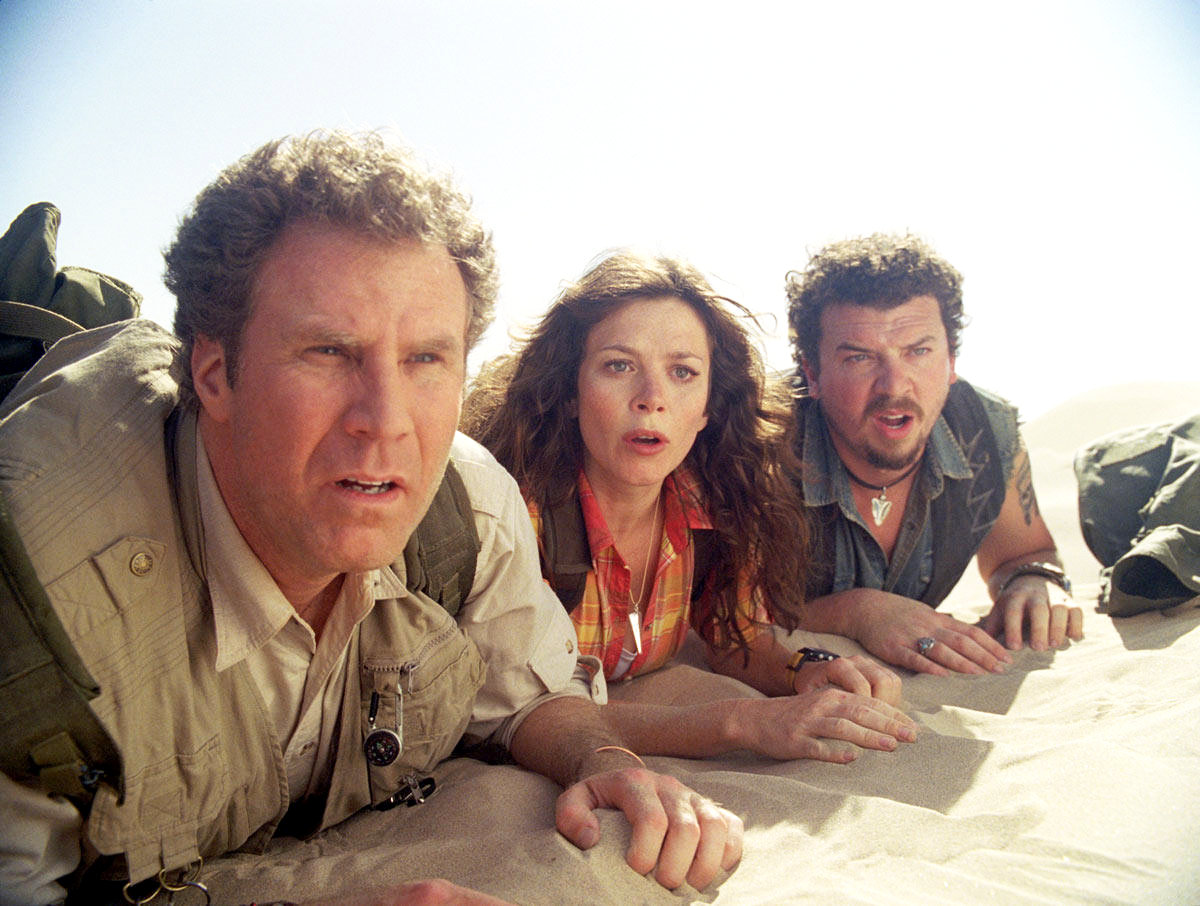 Will Ferrell, Anna Friel and Danny McBride in Universal Pictures' Land of the Lost (2009)