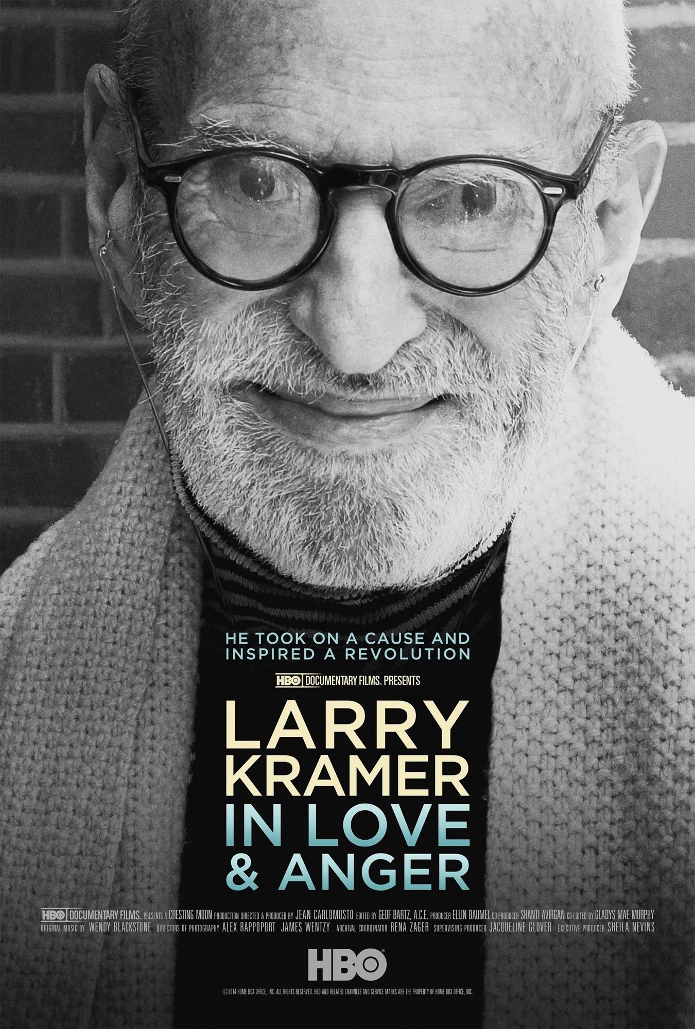 Poster of HBO's Larry Kramer in Love and Anger (2015)
