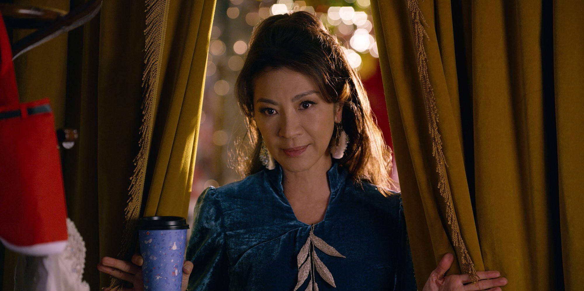 Michelle Yeoh stars as Santa in Universal Pictures' Last Christmas (2019)