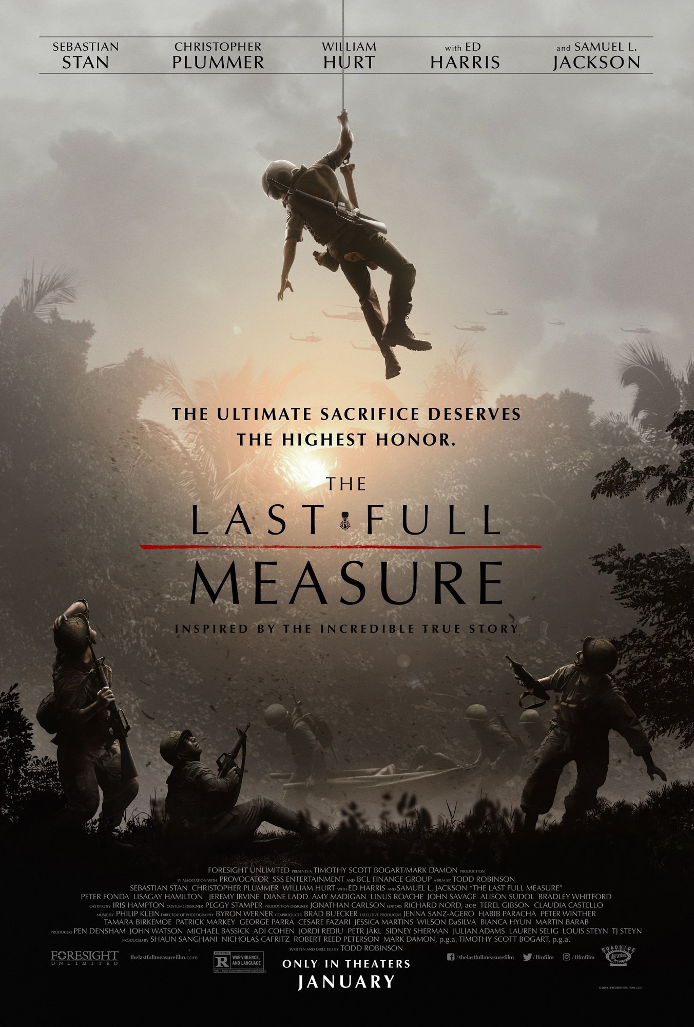 Poster of Roadside Attractions' The Last Full Measure (2020)