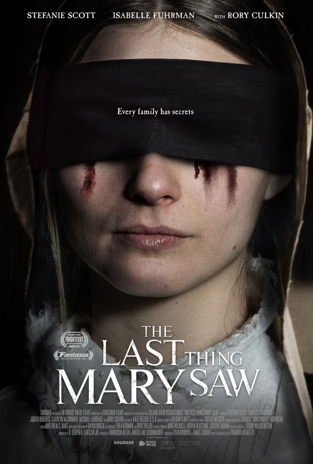 Poster of The Last Thing Mary Saw (2022)