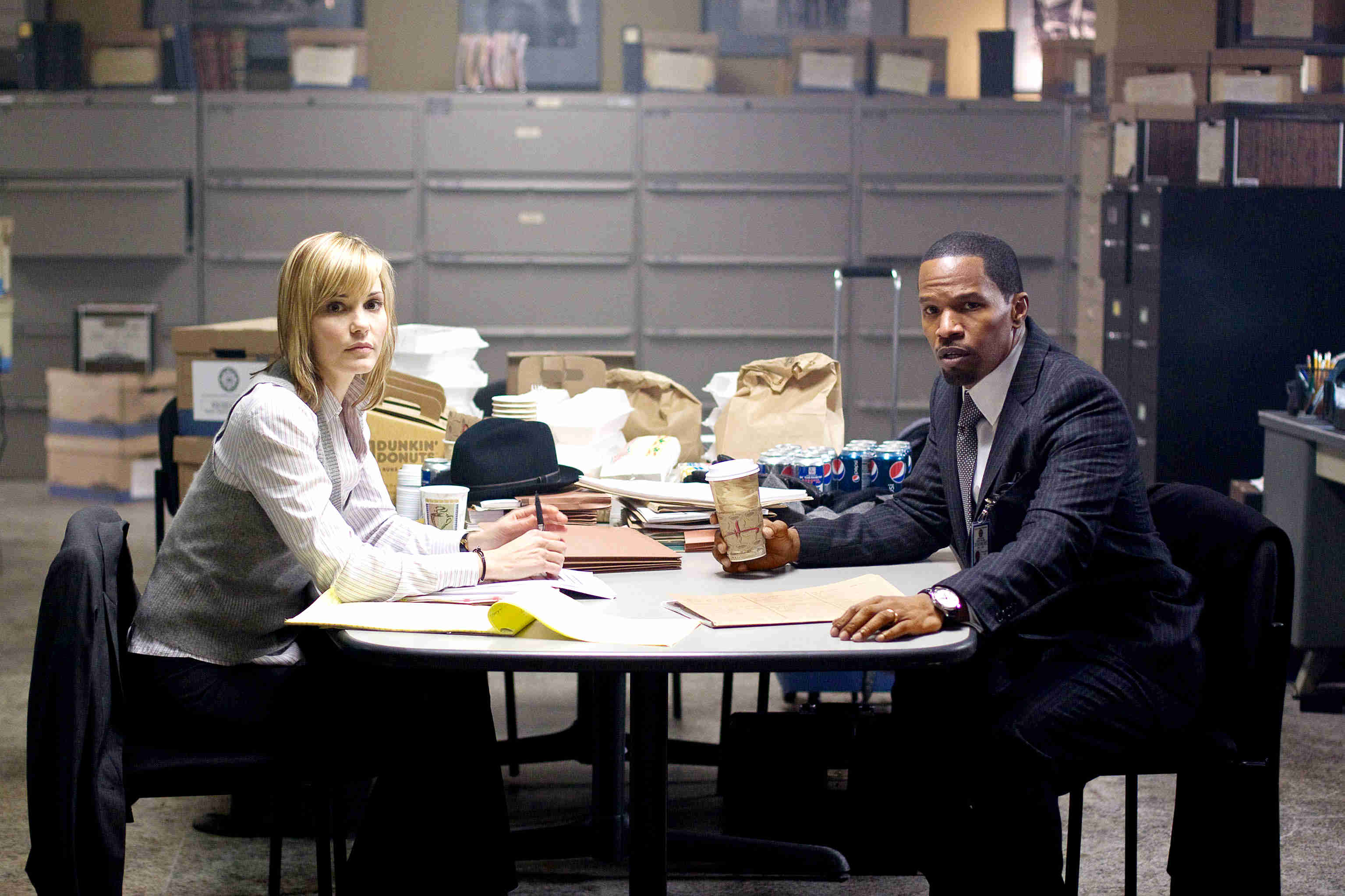 Leslie Bibb stars as Sarah Lowell in Overture Films' Law Abiding Citizen (2009)