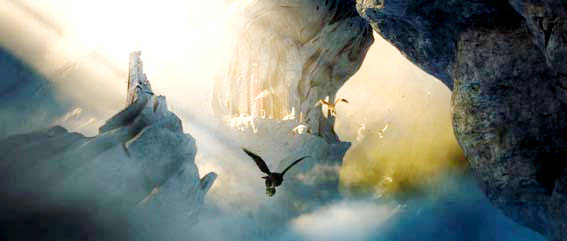 A scene from Warner Bros. Pictures' Legend of the Guardians: The Owls of Ga'Hoole (2010)