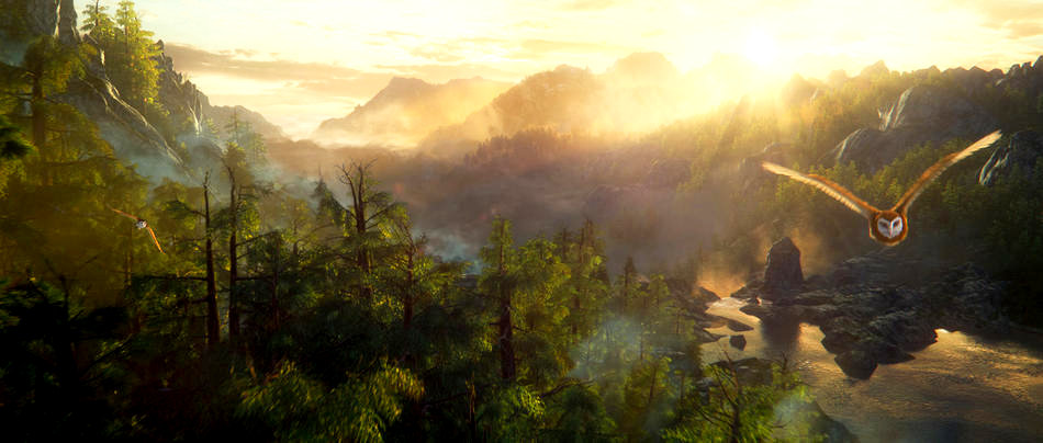 A scene from Warner Bros. Pictures' Legend of the Guardians: The Owls of Ga'Hoole (2010)