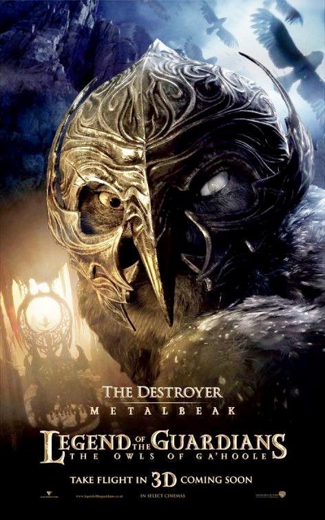 Poster of Warner Bros. Pictures' Legend of the Guardians: The Owls of Ga'Hoole (2010)