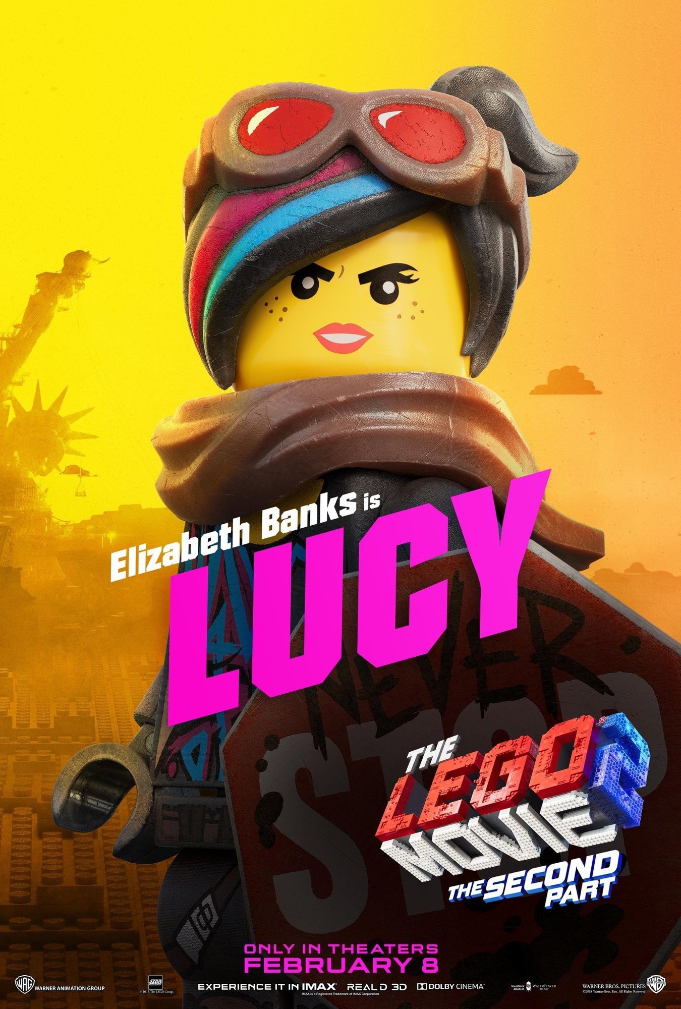 Poster of Warner Bros. Pictures' The Lego Movie 2: The Second Part (2019)