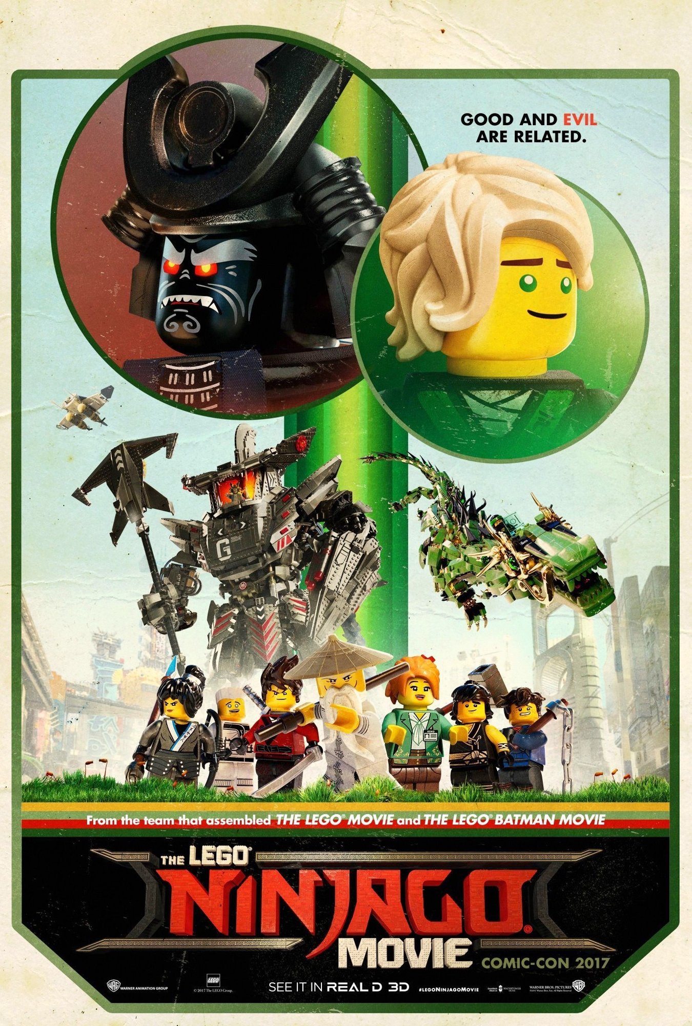 Poster of Warner Bros. Pictures' The Lego Ninjago Movie (2017)