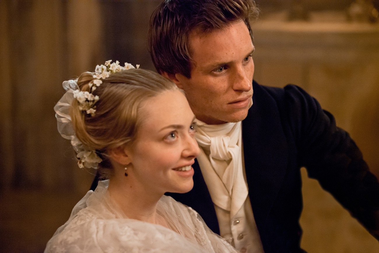 Amanda Seyfried stars as Cosette and Eddie Redmayne stars as Marius in Universal Pictures' Les Miserables (2012)