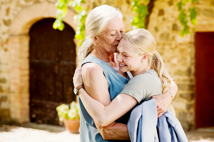 Vanessa Redgrave stars as Claire Wyman and Amanda Seyfried stars as Sophie in Summit Entertainment's Letters to Juliet (2010)
