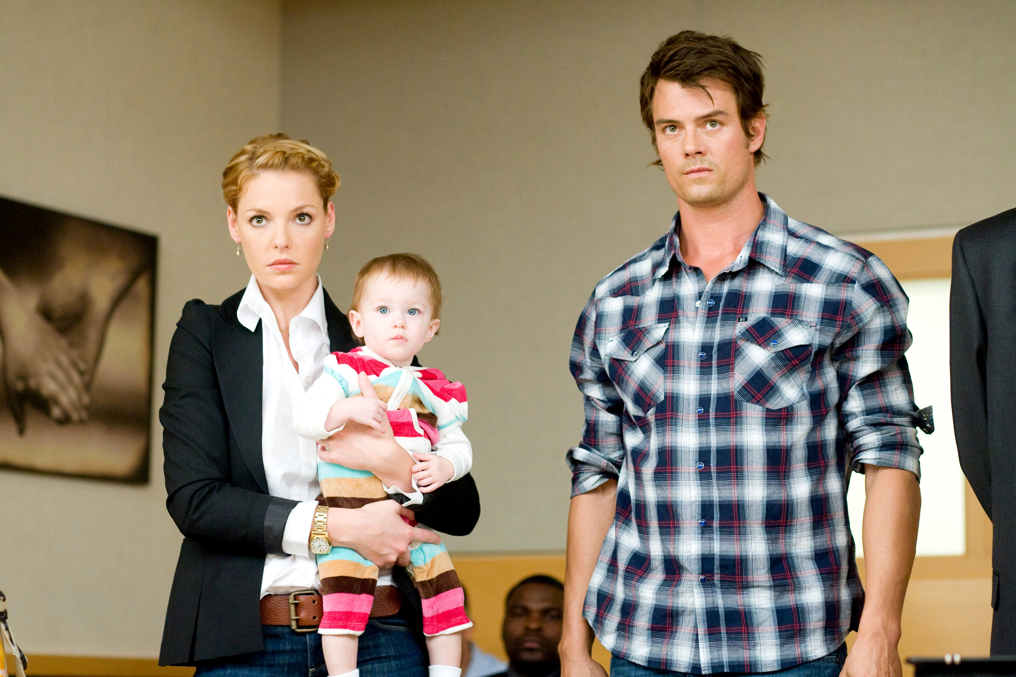 Katherine Heigl stars as Holly Berenson and Josh Duhamel stars as Eric Messer in Warner Bros. Pictures' Life as We Know It (2010)