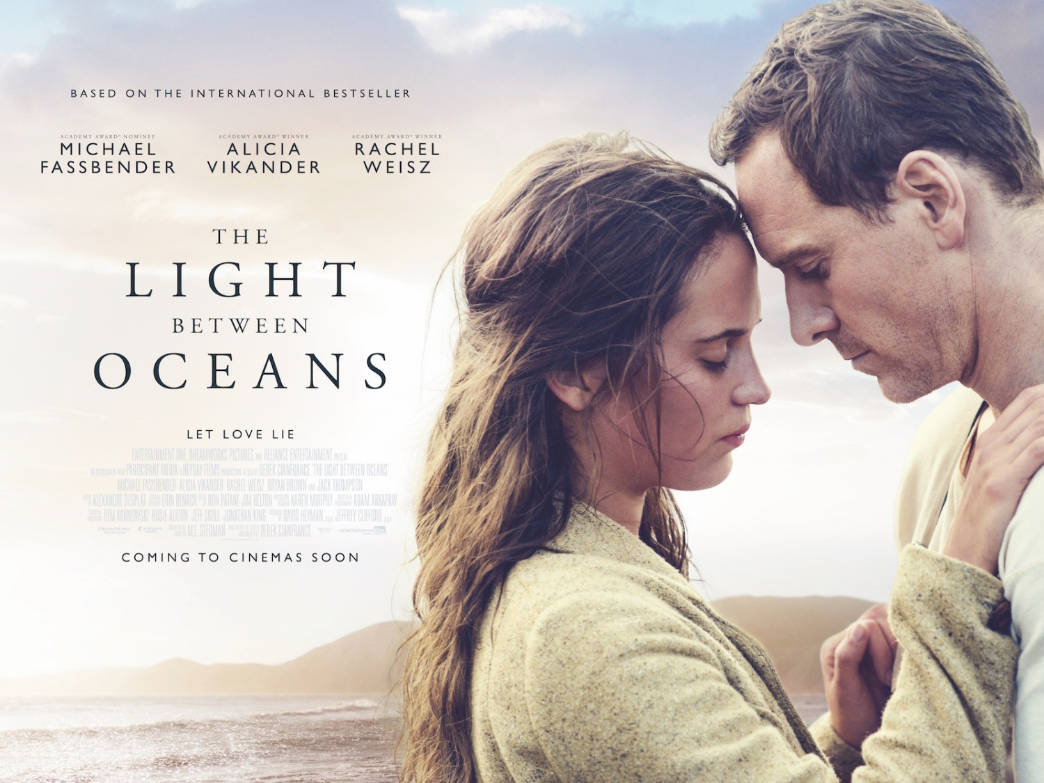 Poster of DreamWorks Pictures' The Light Between Oceans (2016)