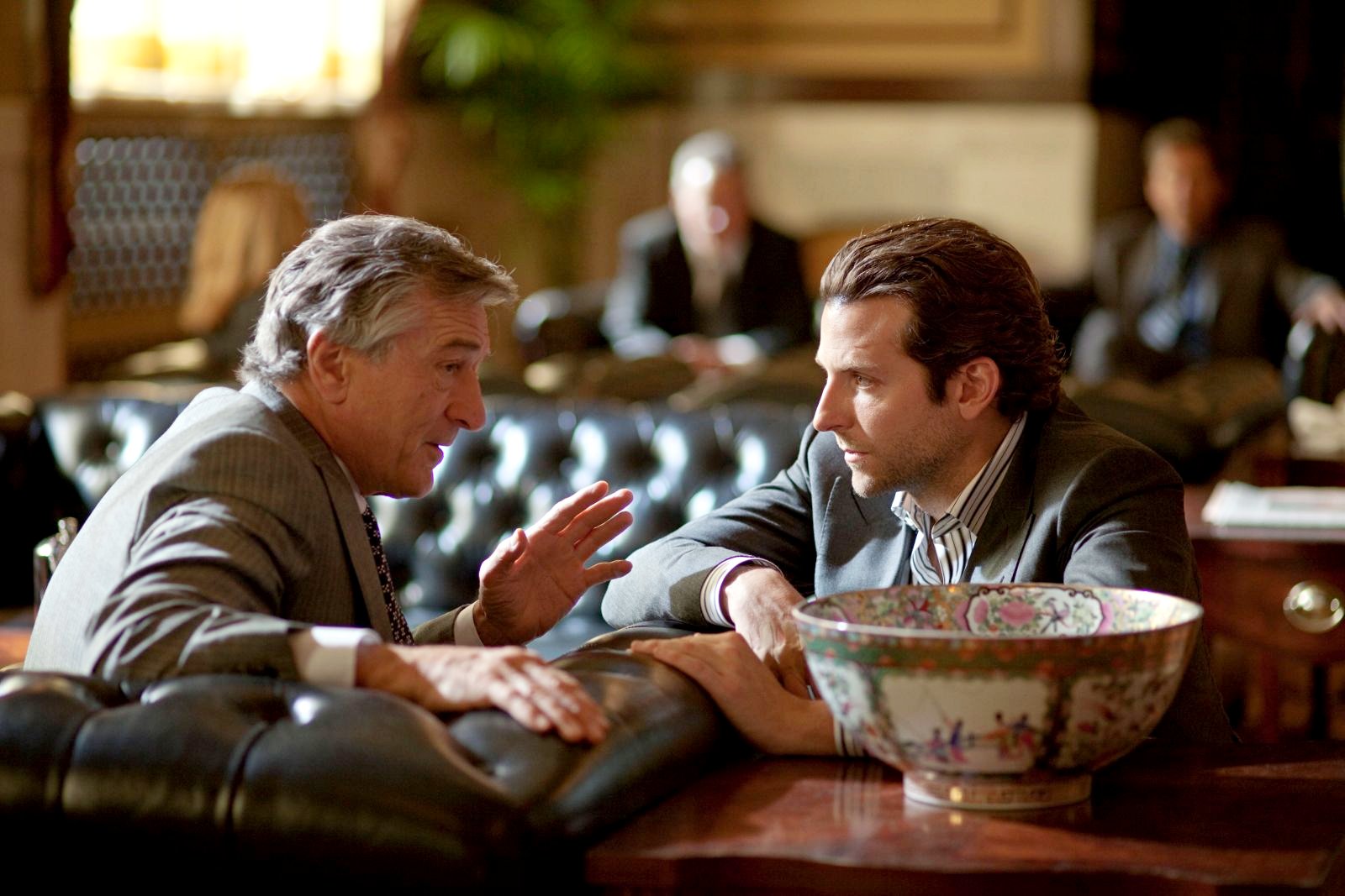 Robert De Niro stars as Carl Van Loon and Bradley Cooper stars as Eddie Morra in Relativity Media's Limitless (2011)