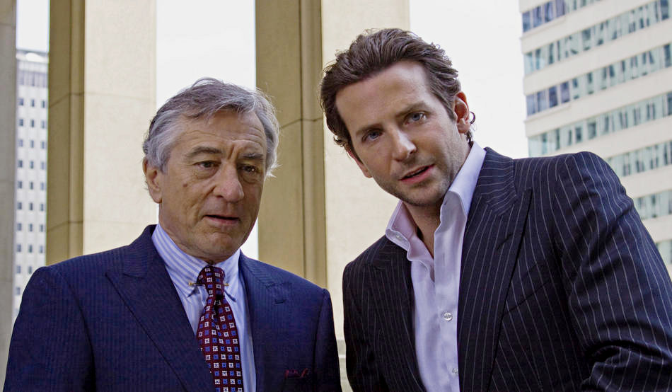 Robert De Niro stars as Carl Van Loon and Bradley Cooper stars as Eddie Morra in Relativity Media's Limitless (2011)