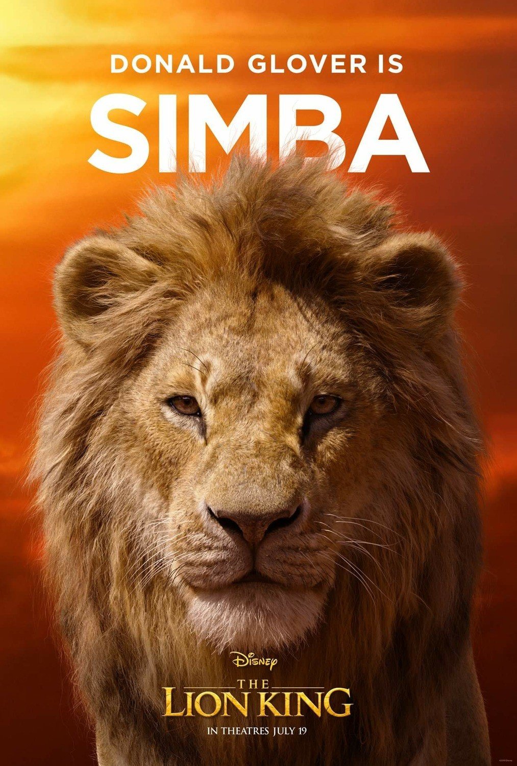 Poster of Walt Disney Pictures' The Lion King (2019)