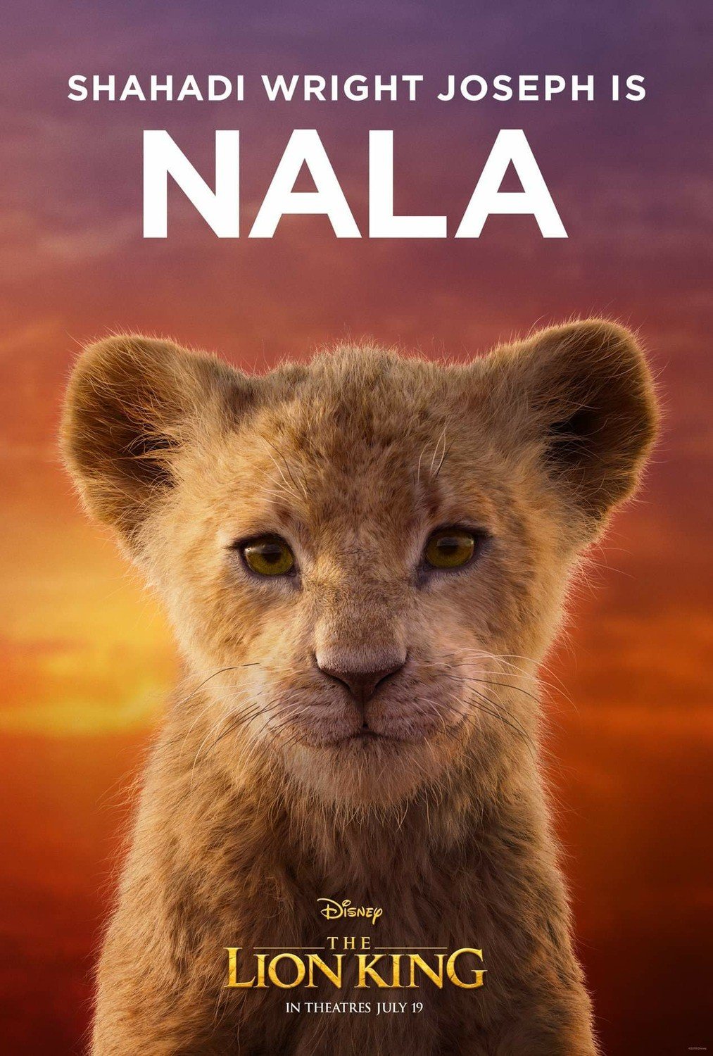 Poster of Walt Disney Pictures' The Lion King (2019)