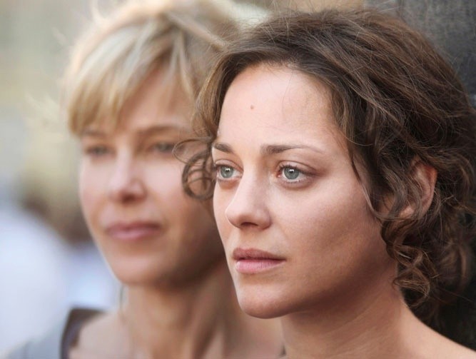 Pascale Arbillot stars as Isabelle Ribaud and Marion Cotillard stars as Marie in MPI Media Group's Little White Lies (2012)