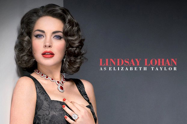 Lindsay Lohan stars as Elizabeth Taylor in Lifetime Television's Liz & Dick (2012)