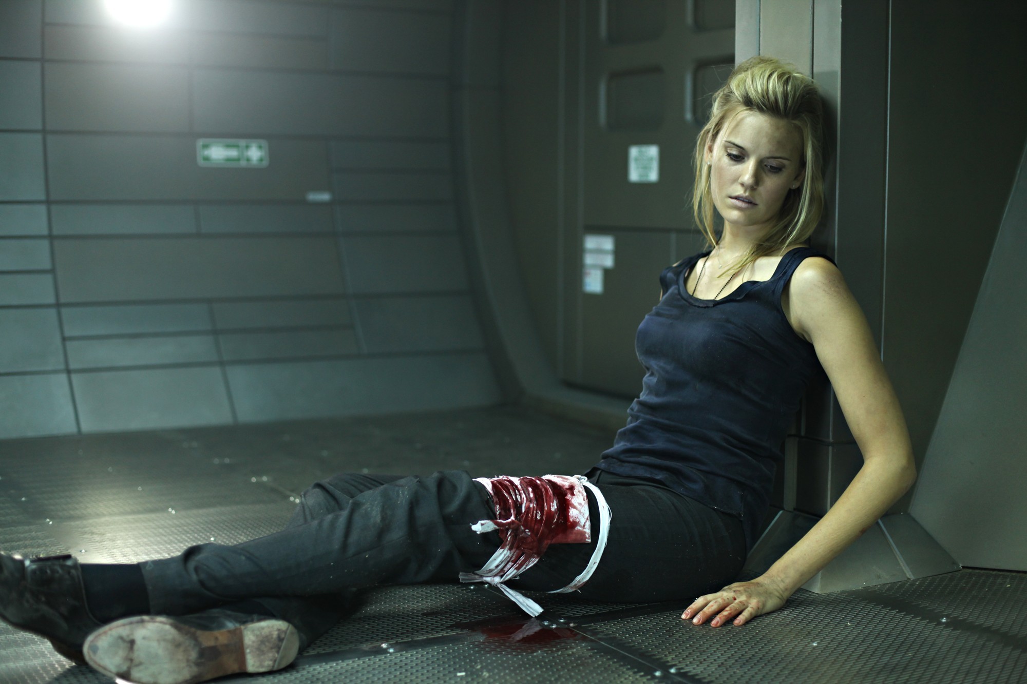 Maggie Grace stars as Emilie Warnock in Europa Corp.'s Lockout (2012)