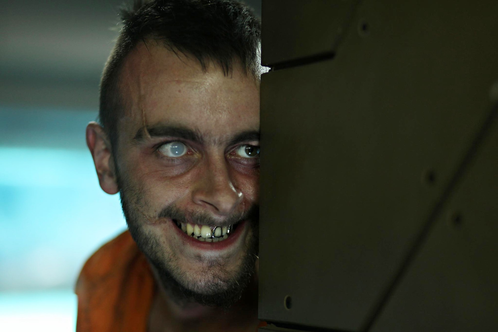 Joseph Gilgun stars as Hydell in Europa Corp.'s Lockout (2012)