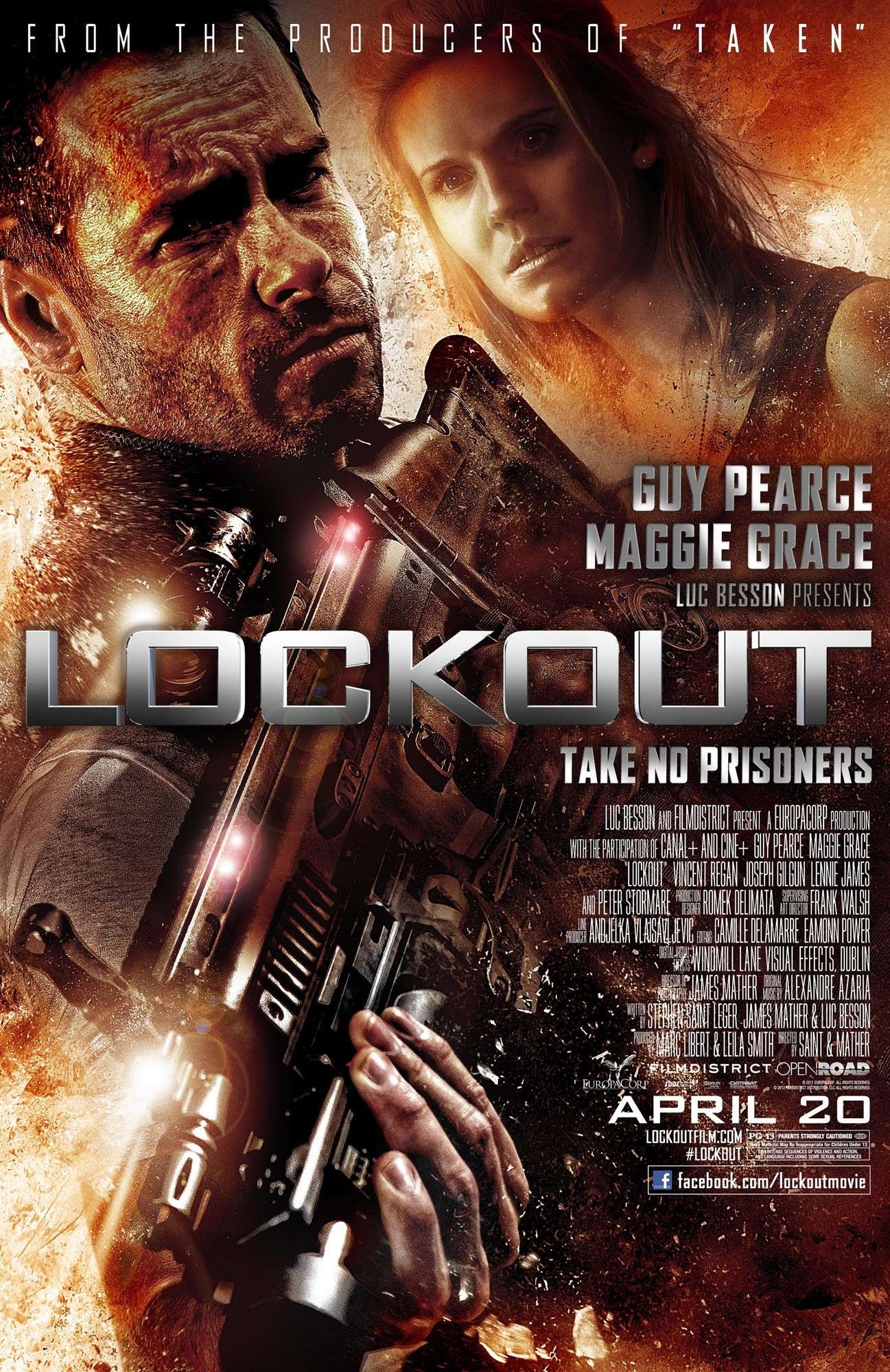 Poster of Europa Corp.'s Lockout (2012)